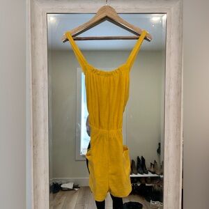 ZARA terry cloth romper